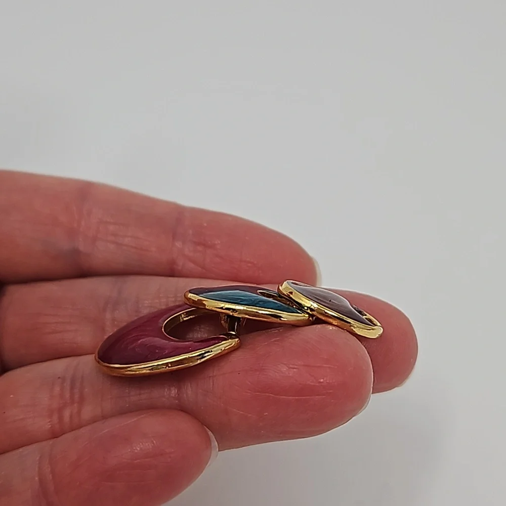 Vintage swirl enamel
